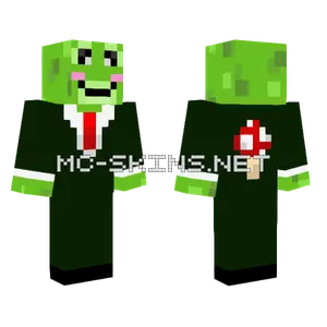 Freezy The Frog Minecraft skin