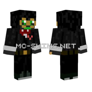 Fried W Big AA Glasses Minecraft skin