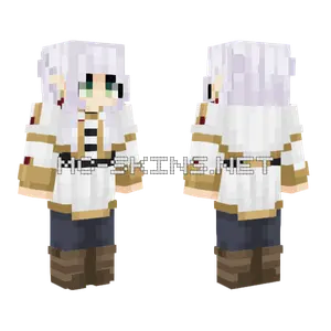 Frieren Minecraft skin