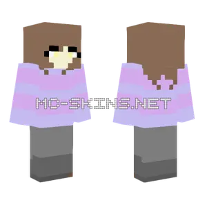 Frisk Minecraft skin
