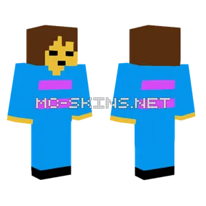 Frisk Minecraft skin