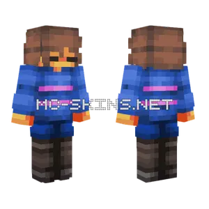 Frisk Minecraft skin