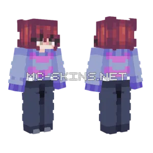 Frisk Minecraft skin