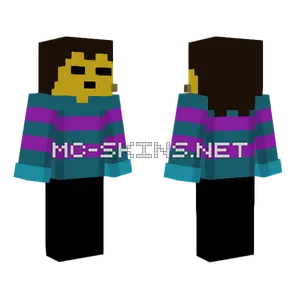 Frisk Minecraft skin
