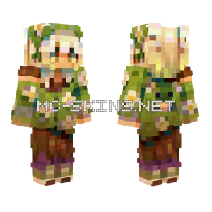 Frog Cardigan Minecraft skin