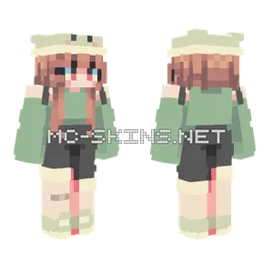 Frog D Minecraft skin