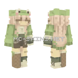 Frog Frog Minecraft skin