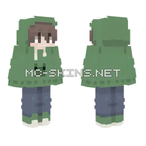 Frog Hoodie Me Minecraft skin
