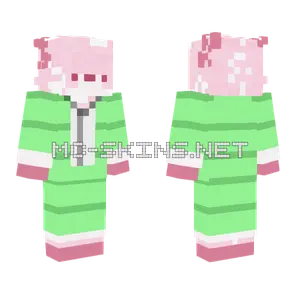 Frog Onesie Sakura Minecraft skin