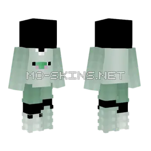 Frog Pajama Comfy Clothes Minecraft skin