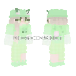 Froggie Girl Minecraft skin