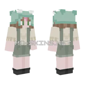 Froggy Girl Minecraft skin