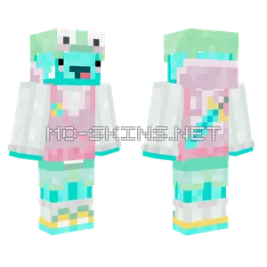 Froggy Skeppy UwU Minecraft skin