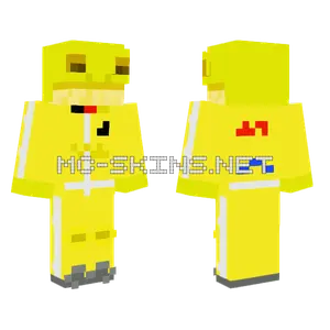 Frogracerbvb Yellow Outfit Minecraft skin