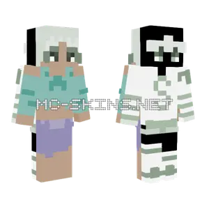 Front Design Reptilia Raffle Minecraft skin
