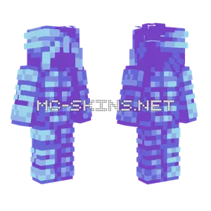 Frostbite Ice Mage Minecraft skin