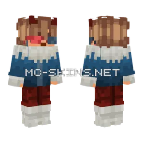 Frostburn Copper Minecraft skin