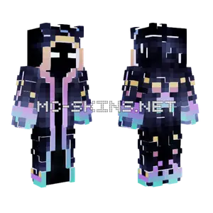 Frosty Synthmage Minecraft skin