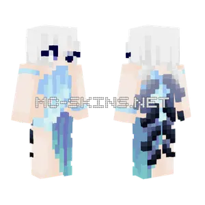 Frozen Girl Minecraft skin