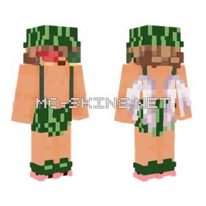 Fruit Fairy Copper Minecraft skin