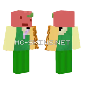 Fruit Guy But Better Minecraft skin