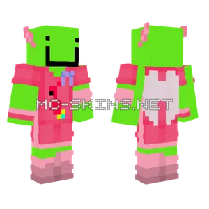 Fruitberries Pink Parrots Minecraft skin