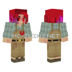 Full Red Valley Is Minecraft skin