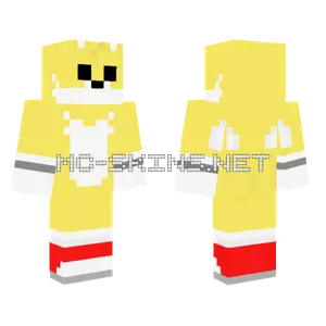 Funko Pop Super Tails Minecraft skin