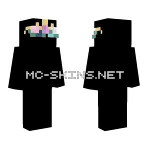 Funky Flower Crown Minecraft skin