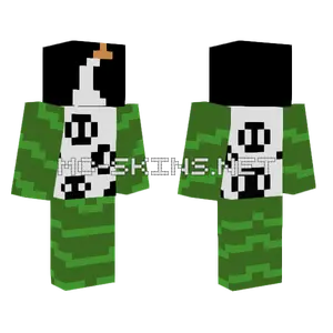 Funny Looking Tree Man Minecraft skin