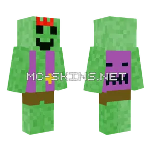 Funny Spike Monster Minecraft skin
