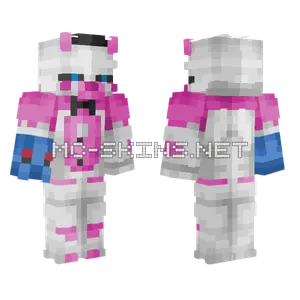 Funtime Freddy Birthday Boy Minecraft skin