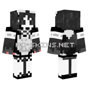 Furry Maid Outfit Minecraft skin