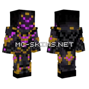 Futuristic Bounty Hunter Minecraft skin