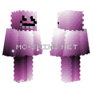 Fuzzy Pink Monster Minecraft skin