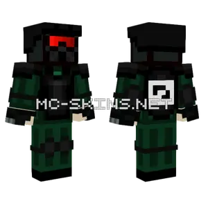 G D A Operator Minecraft skin