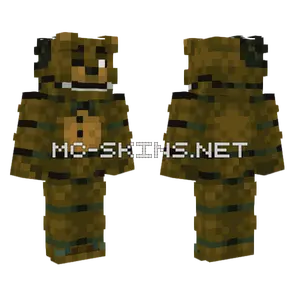 G Freddy Minecraft skin
