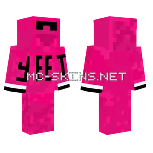Gaaain Pink Creature Minecraft skin