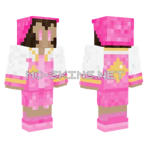 Gae Me Pink Outfit Minecraft skin