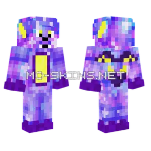 Galaxy Animal Fire Minecraft skin