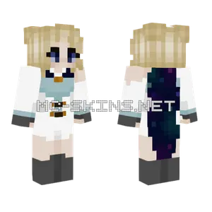 Galaxy Girl Minecraft skin