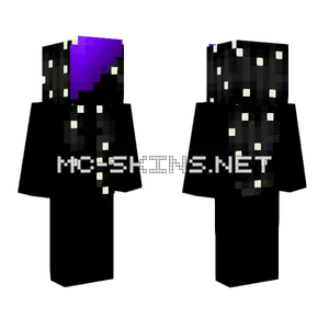 Galaxy Hair Skin Minecraft skin