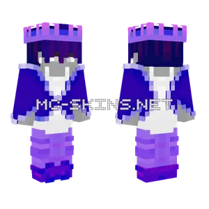 Galaxy King Minecraft skin