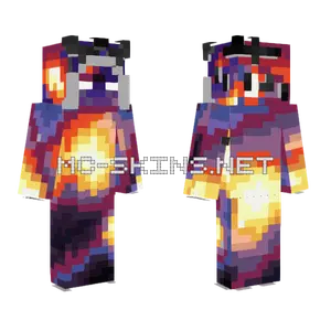 Galaxy Mage Minecraft skin