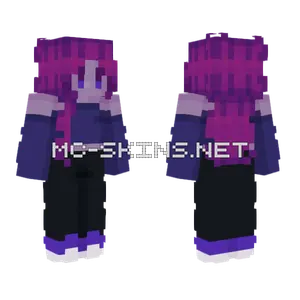 Galaxy Shards Reshade Entry Minecraft skin