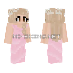 Galinda Glinda Wicked Ballgown Minecraft skin