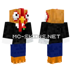Gallo Elegante V2 Minecraft skin