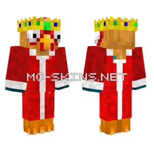 Gallo Rey Minecraft skin
