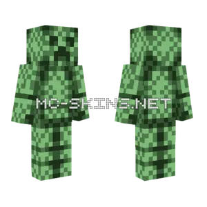 Gameboy Creeper With Arms Minecraft skin
