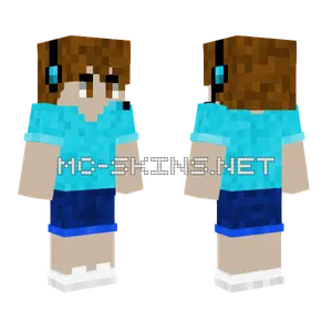 Gamer Boy Minecraft skin